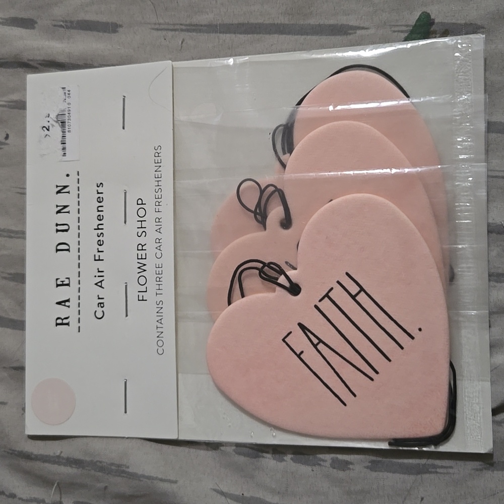 NWT Pink Rae Dunn Car air freshener
